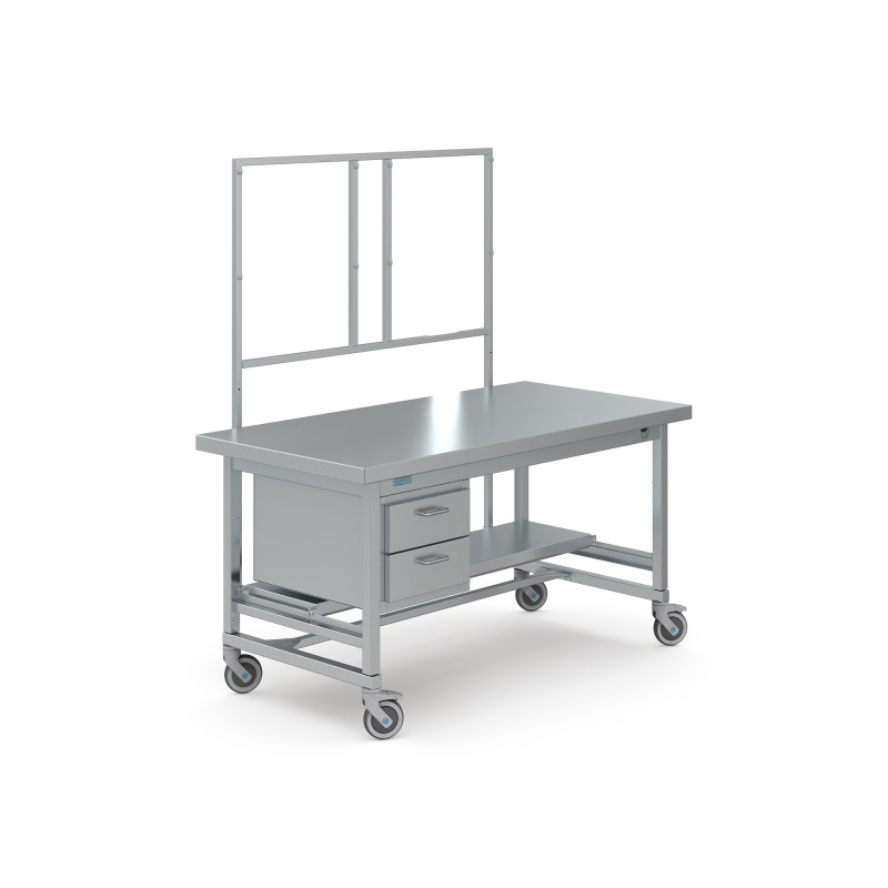 Höhenverstellbarer Packtisch